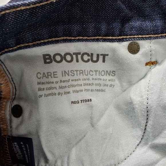 J. Crew Bootcut low rise jeans dark wash 28R - Picture 5 of 6